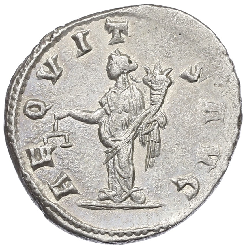 Антониниан 244-249 года Римская Империя — Филипп I Араб — Фото №2