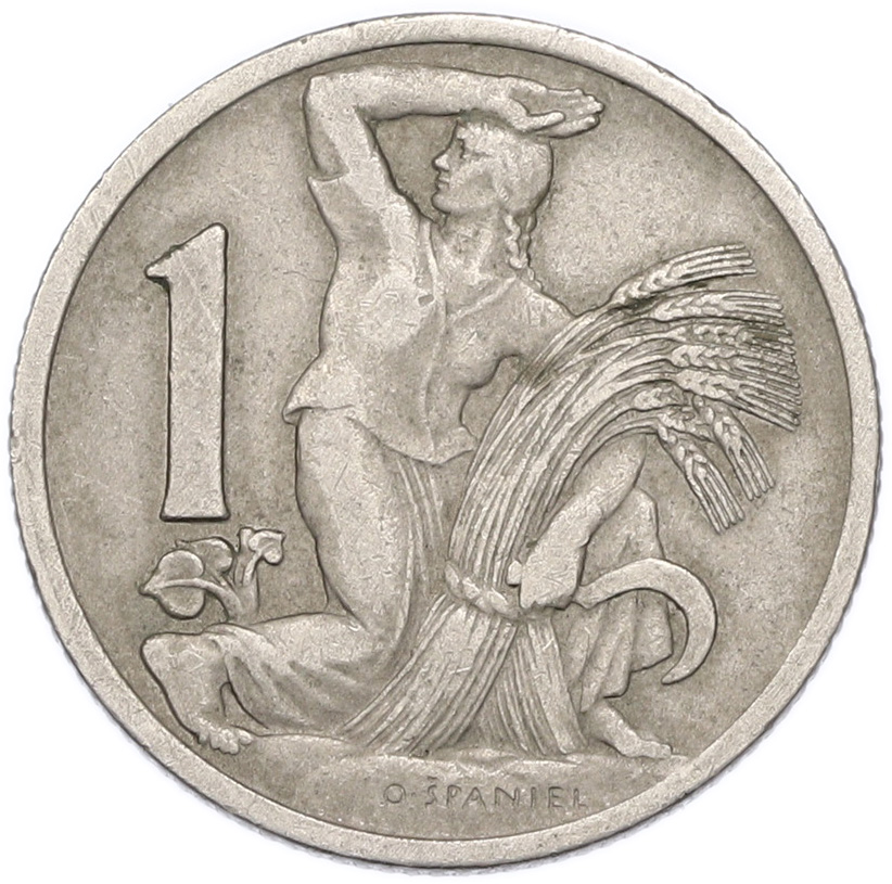 1 крона 1922 года Чехословакия — Фото №1