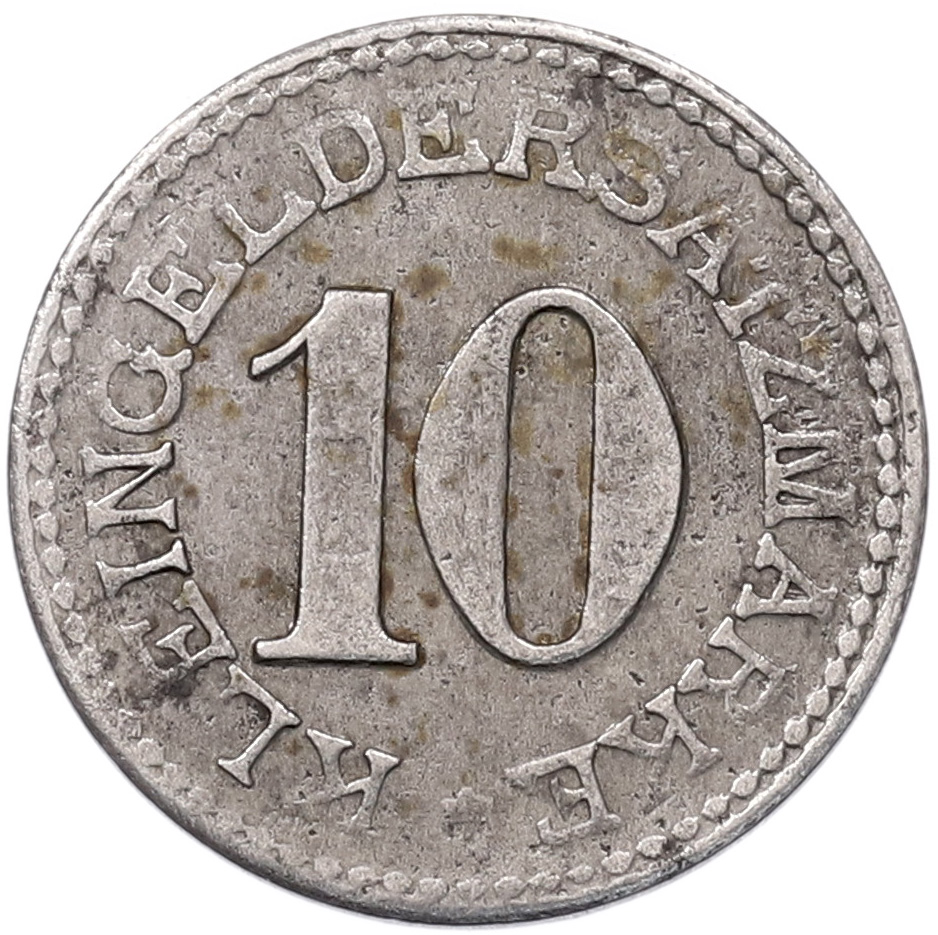10 пфеннигов 1918 года Германия — город Арнсберг (Нотгельд) — Фото №2