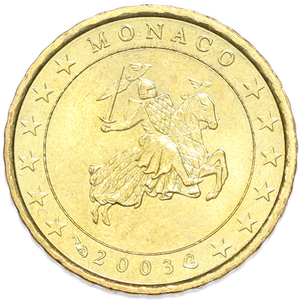 10 евроцентов 2003 года Монако — Фото №1