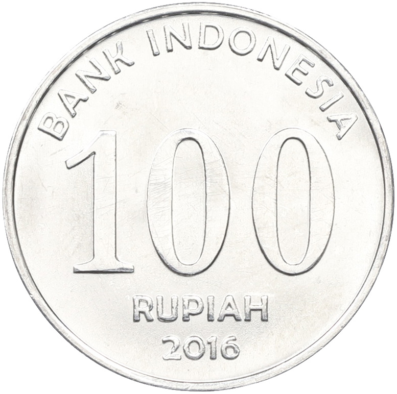 100 рупий 2016 года Индонезия — Фото №1