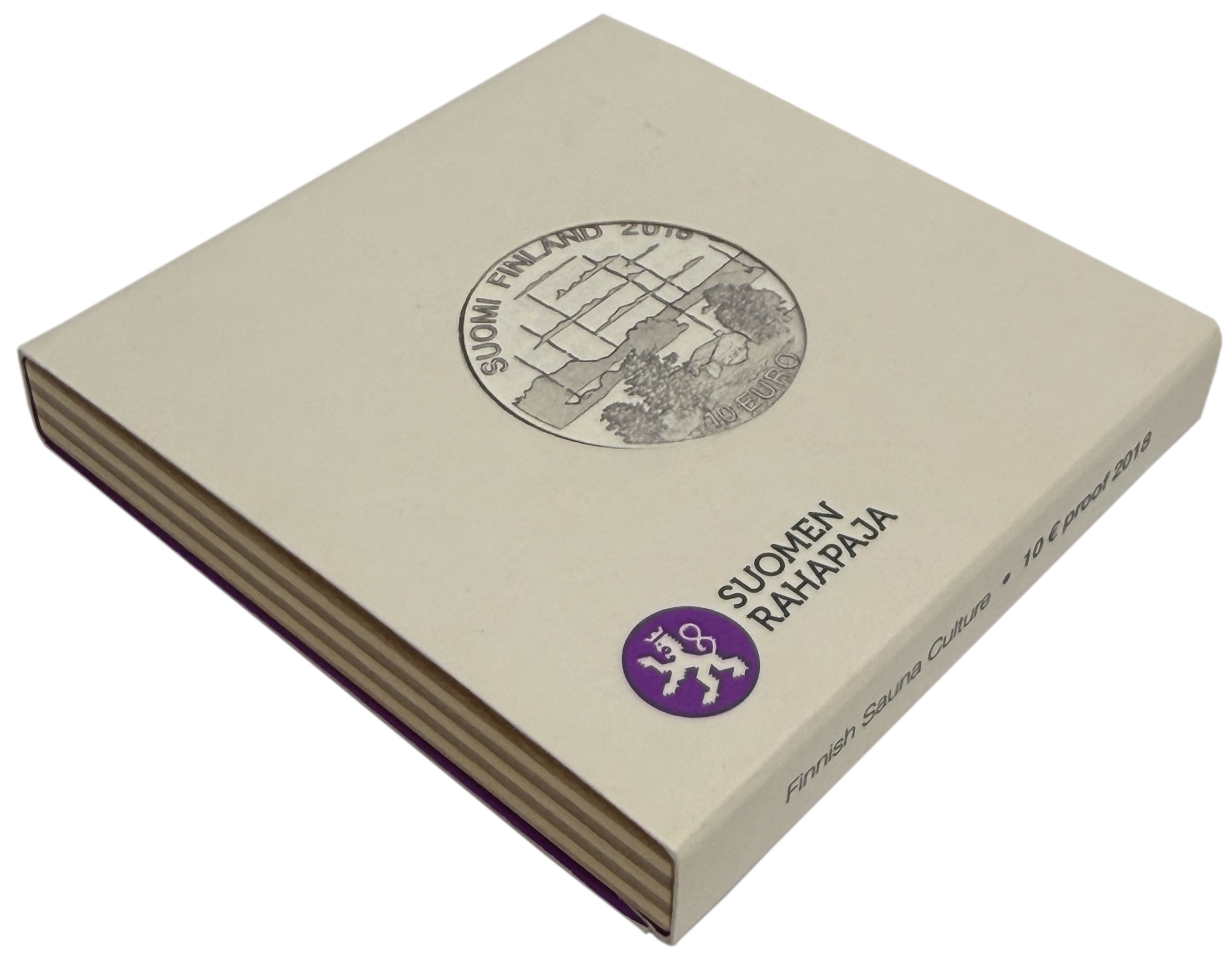 10 евро 2018 года Финляндия «Культура финской сауны» — Фото №3