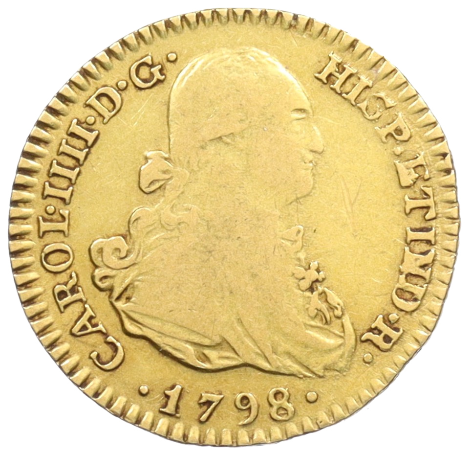 1 эскудо 1798 года Испания — Фото №1