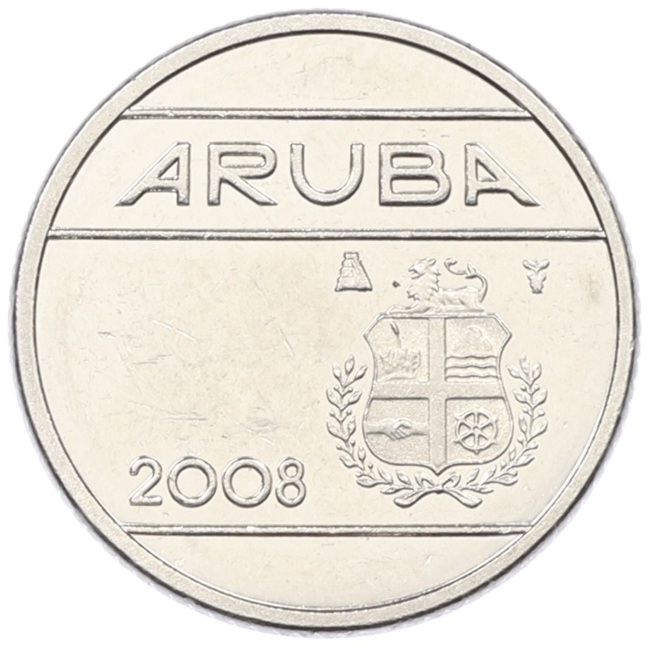 10 центов 2008 года Аруба — Фото №1
