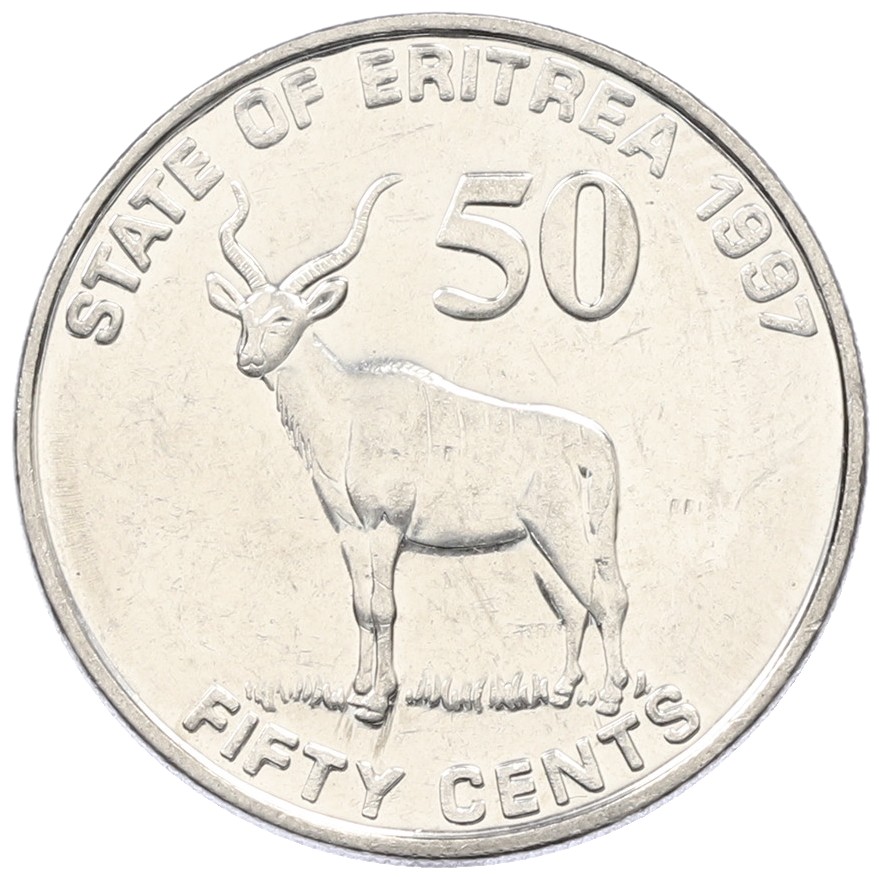50 центов 1997 года Эритрея — Фото №1