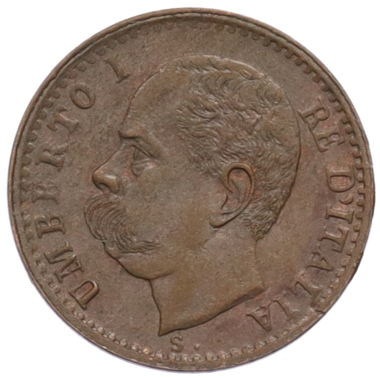 1 чентезимо 1900 года Италия — Фото №2