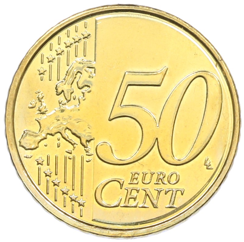 50 евроцентов 2009 года Бельгия — Фото №2