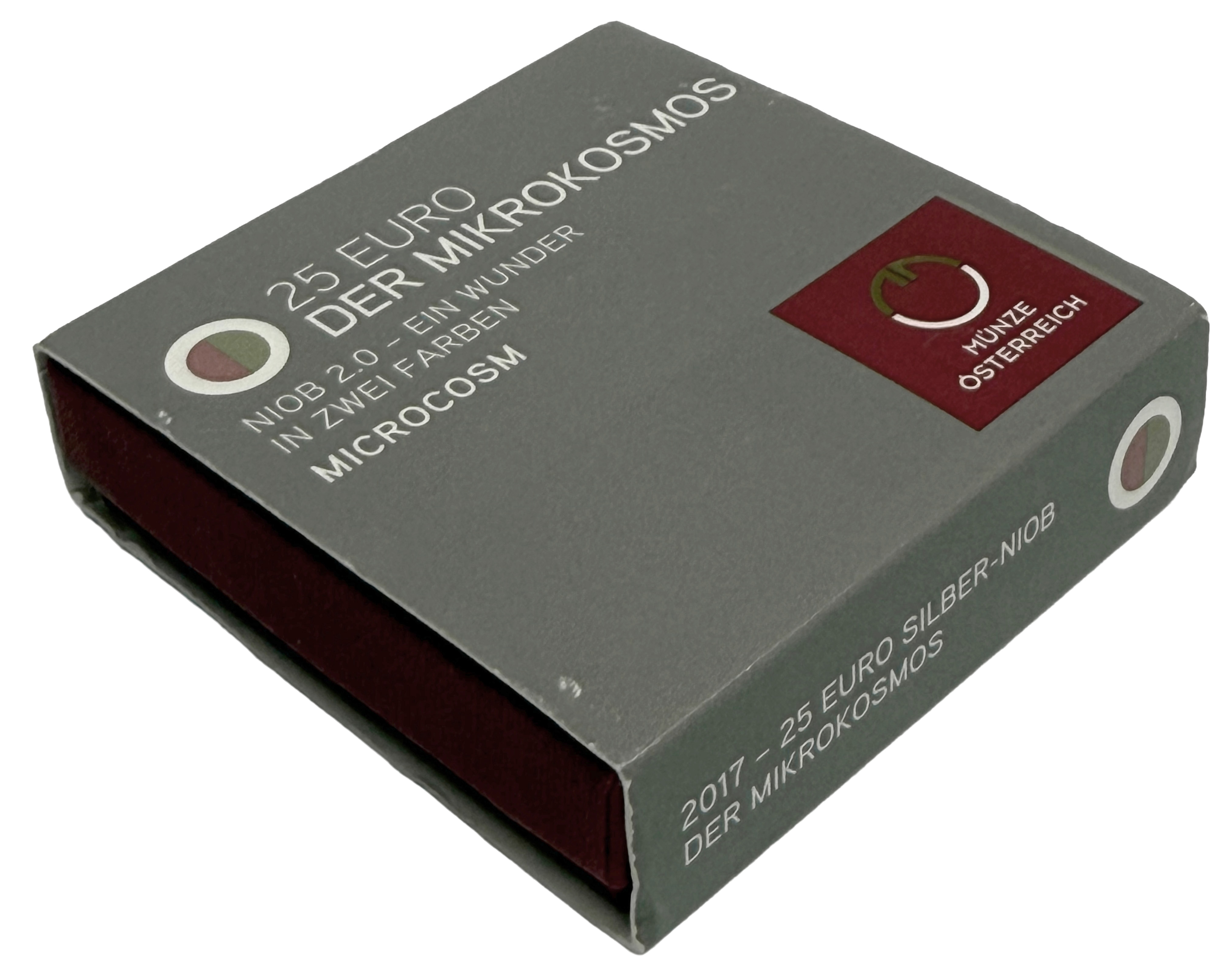 25 евро 2017 года Австрия «Микрокосмос» — Фото №3