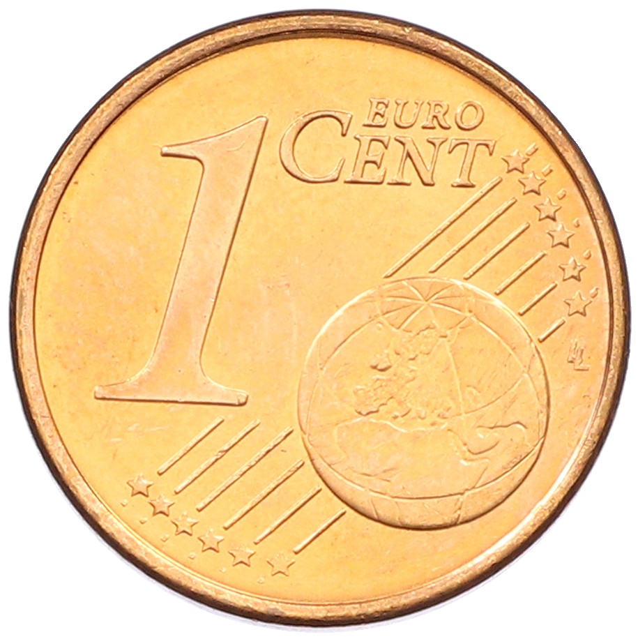 1 евроцент 2002 года Ирландия — Фото №2