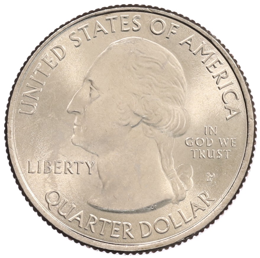 1/4 доллара (25 центов) 2016 года P США «Национальные парки — №33 Харперс Ферри» — Фото №2