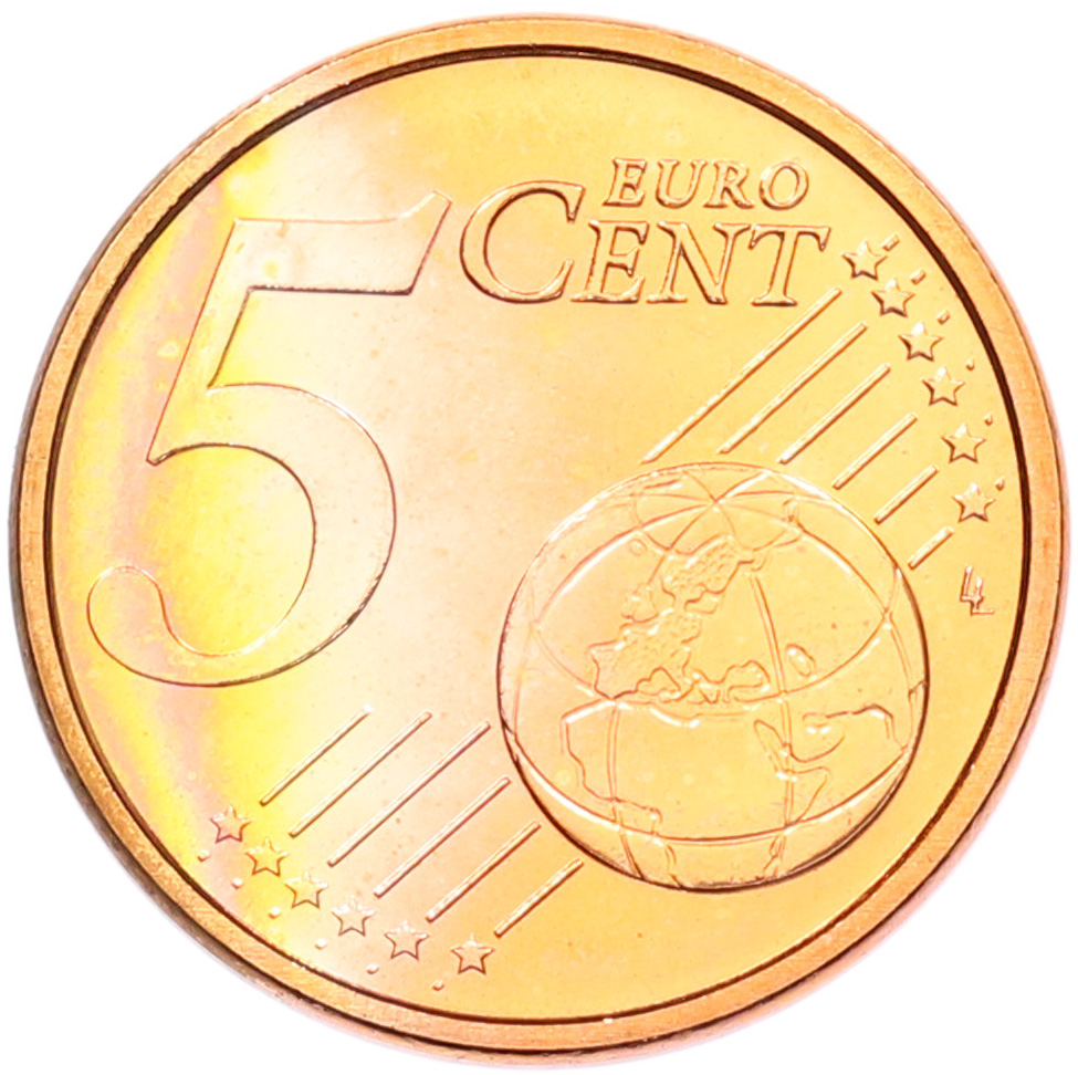 5 евроцентов 2009 года Италия — Фото №2