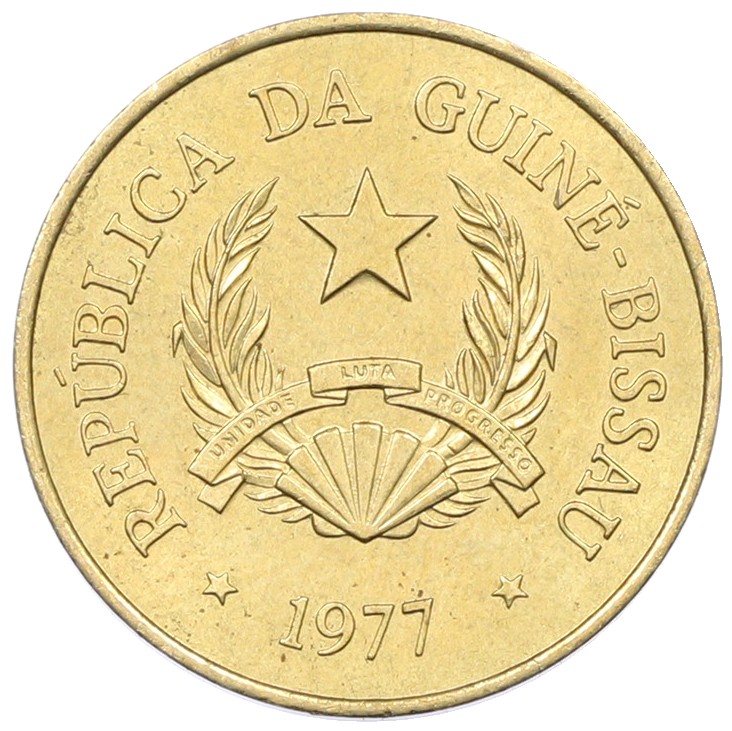 1 песо 1977 года Гвинея-Бисау — Фото №2