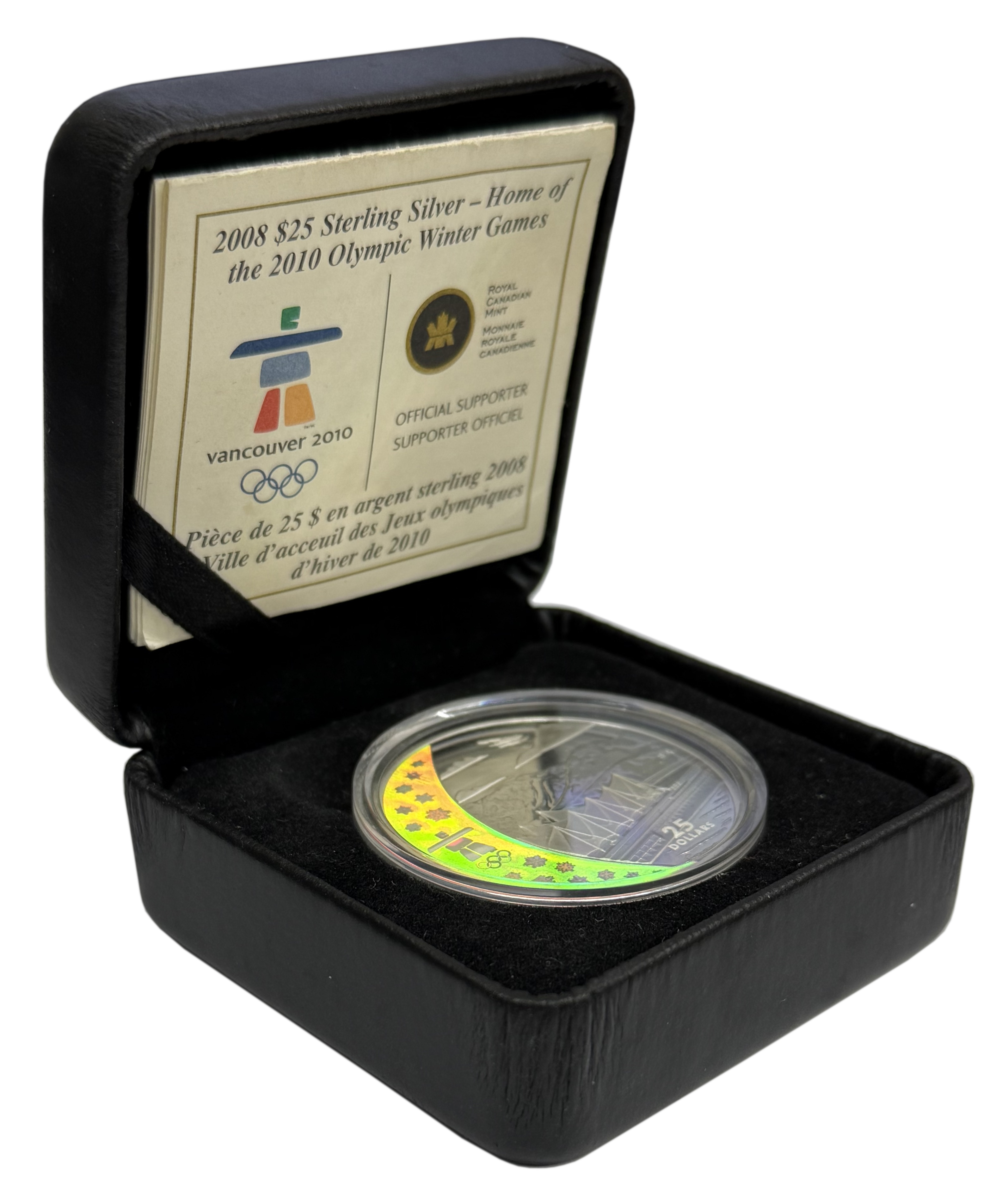 25 долларов 2008 года Канада «XXI зимние Олимпийские Игры 2010 в Ванкувере — Олимпийский дом» — Фото №3