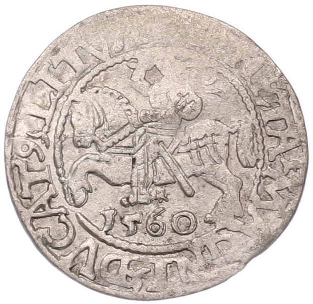 1/2 гроша 1560 года Литва — Фото №1