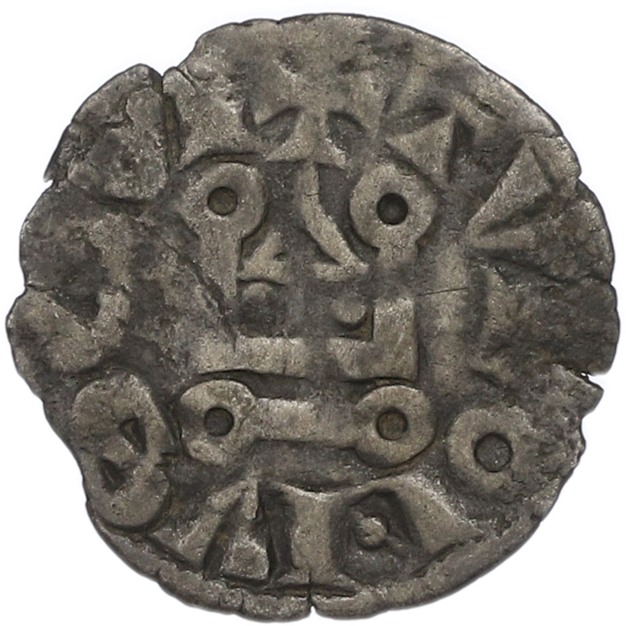 Денарий 1027-1054 года Епископство Утрехт (город Девентер) — Фото №1