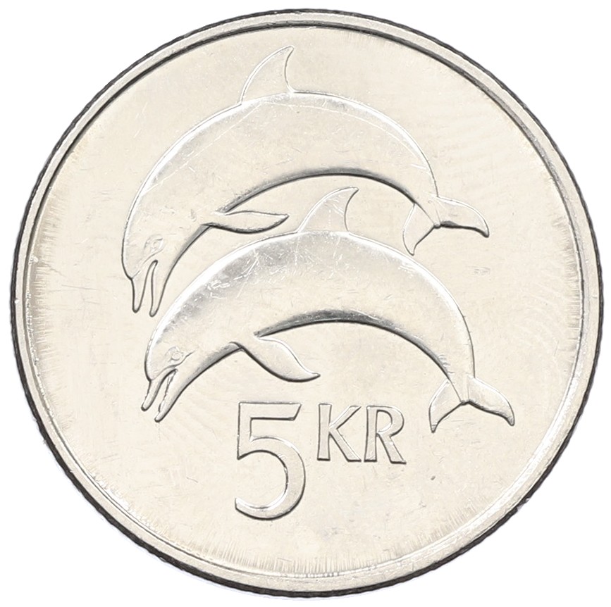 5 крон 2007 года Исландия — Фото №1
