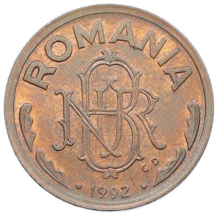 1 лей 1992 года Румыния — Фото №1