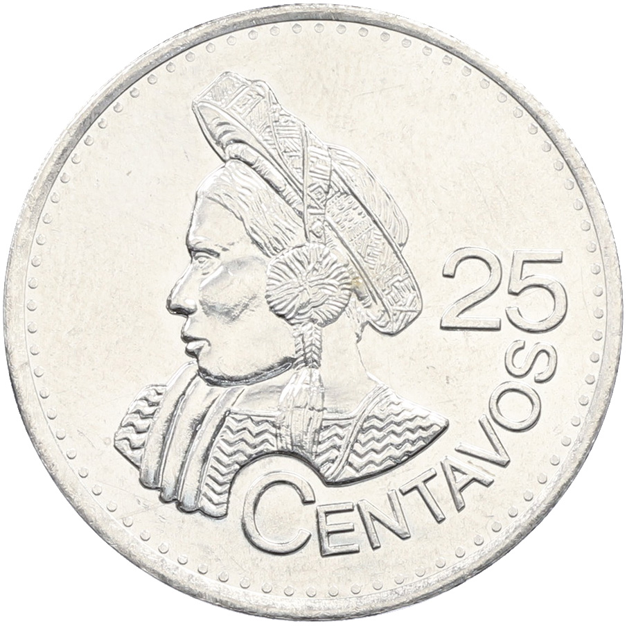 25 сентаво 2016 года Гватемала — Фото №1