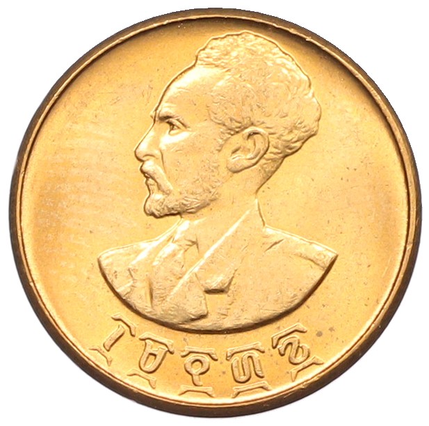 1 цент 1944 года (EE 1936) Эфиопия — Фото №2