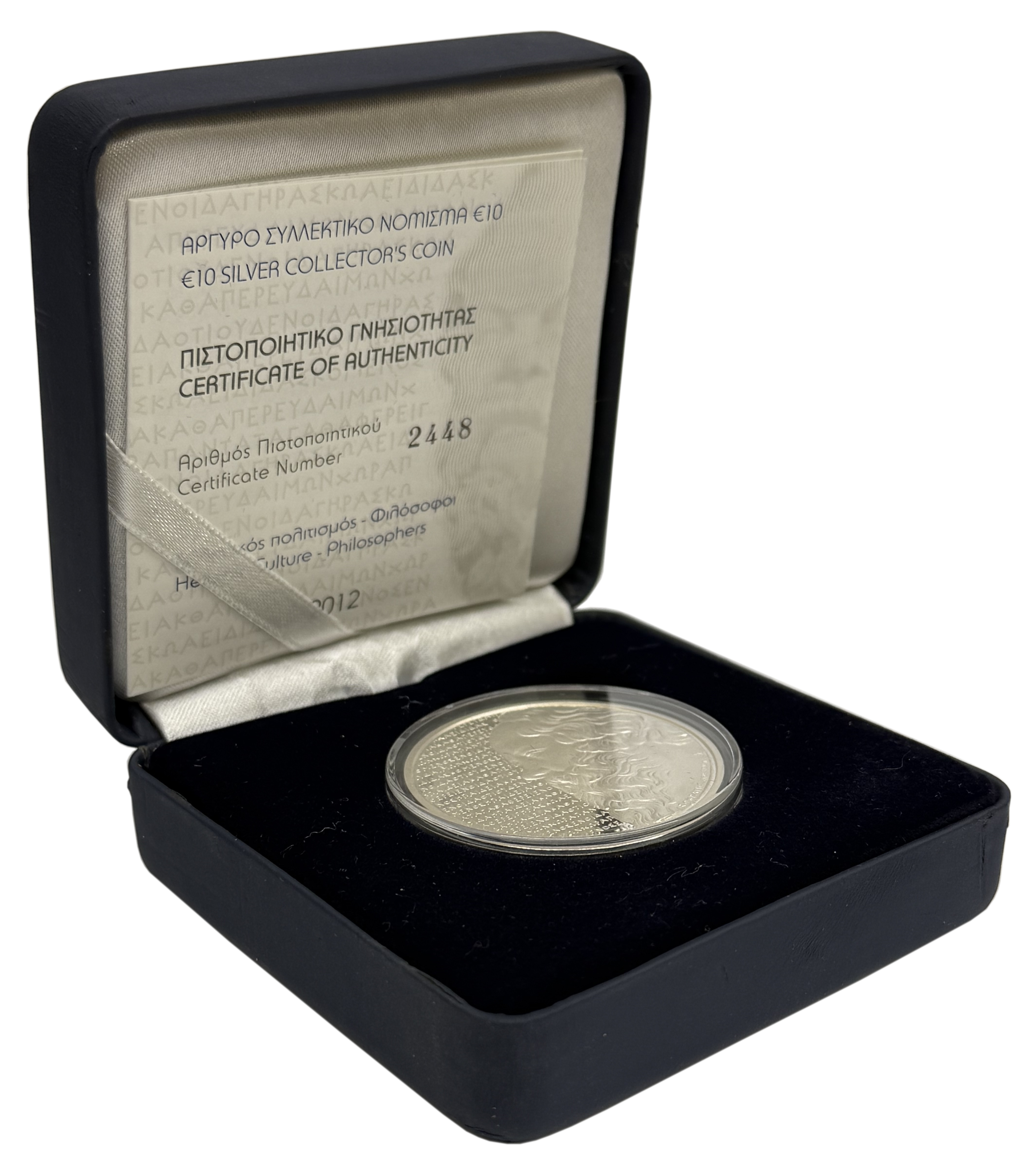 10 евро 2012 года Греция «Сократ» — Фото №3