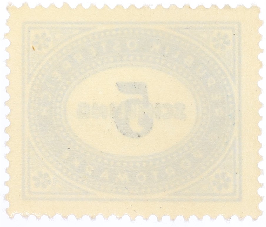 Почтовая марка 5 шиллингов 1947 года Австрия — Фото №2
