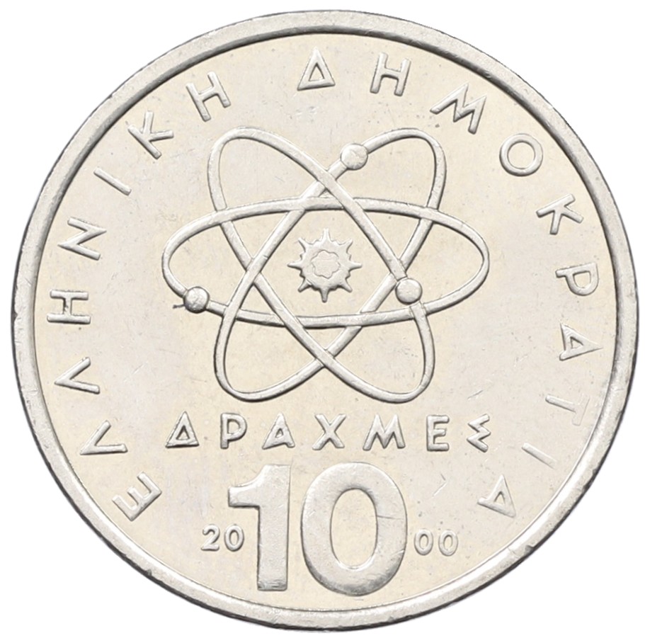 10 драхм 2000 года Греция — Фото №1