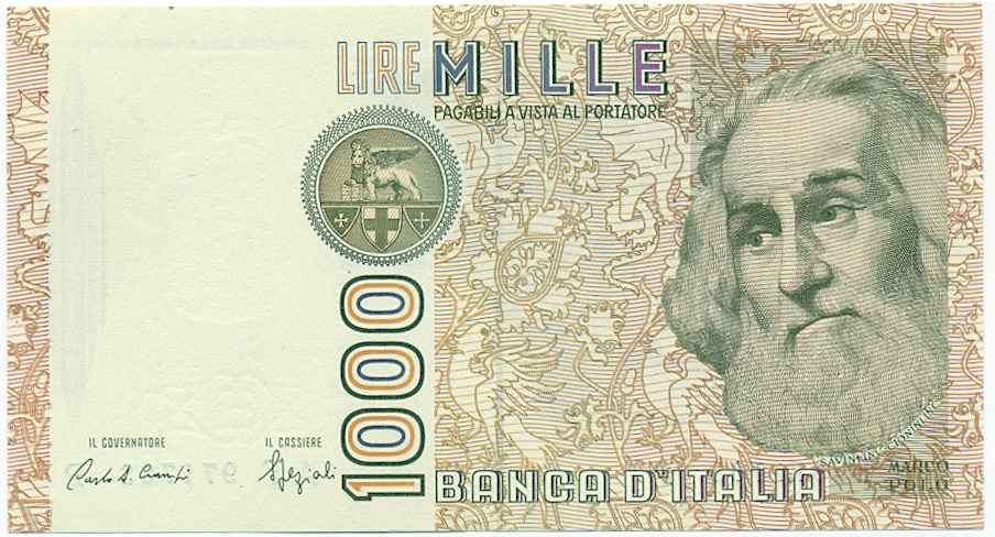 1000 лир 1988 года Италия — Фото №1