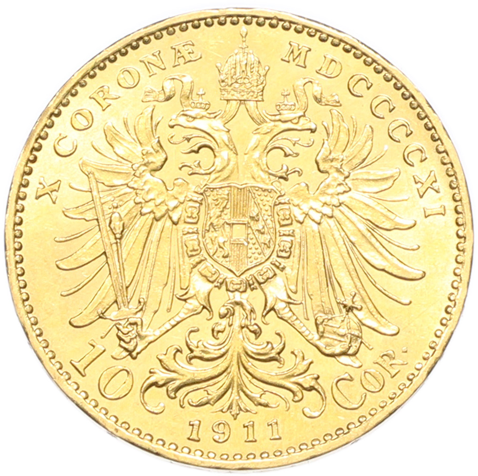 10 крон 1911 года Австрия — Фото №1