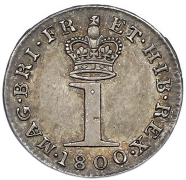1 пенни 1800 года Великобритания (Георг III) — Фото №1