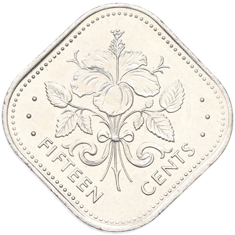 15 центов 2005 года Багамские острова — Фото №1