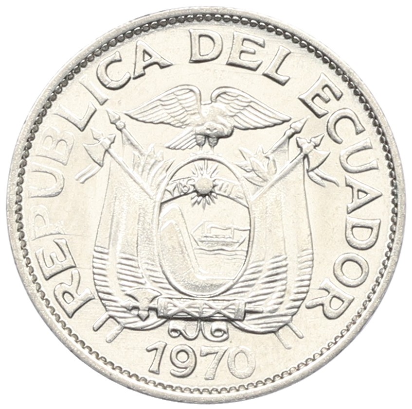 5 сентаво 1970 года Эквадор — Фото №1