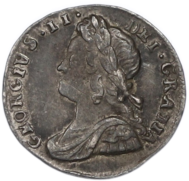 1 пенни 1735 года Великобритания (Георг II) — Фото №2