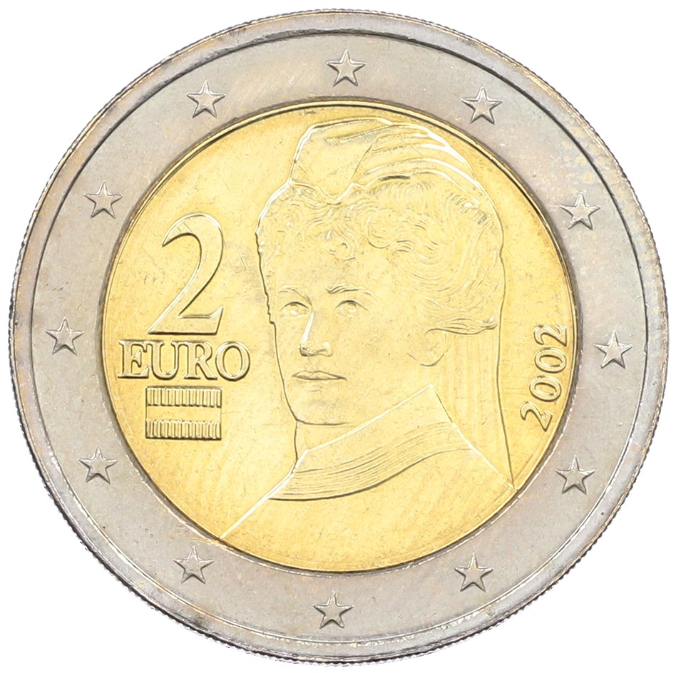 2 евро 2002 года Австрия — Фото №1