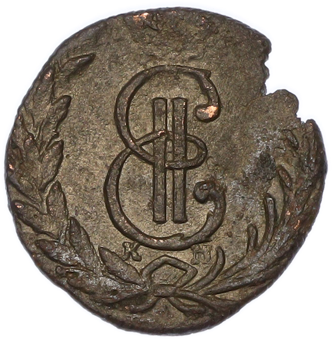 Денга 1771 года КМ Российская Империя (Екатерина II) «Сибирская монета» — Фото №2