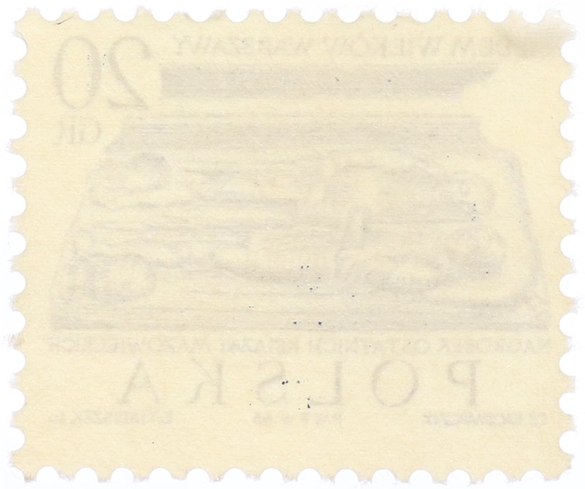 Почтовая марка 20 грошей 1965 года Польша — Фото №2