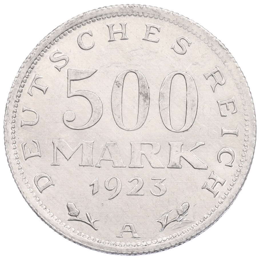 500 марок 1923 года A Германия — Фото №1