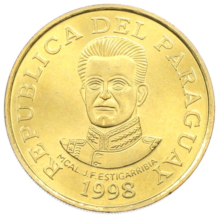 50 гуарани 1998 года Парагвай — Фото №1