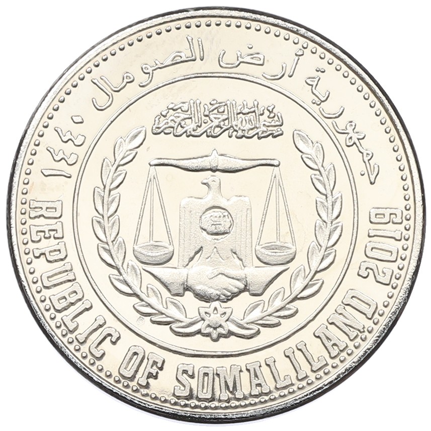 10 шиллингов 2019 года Сомалиленд «Корабль — плывет влево» — Фото №2