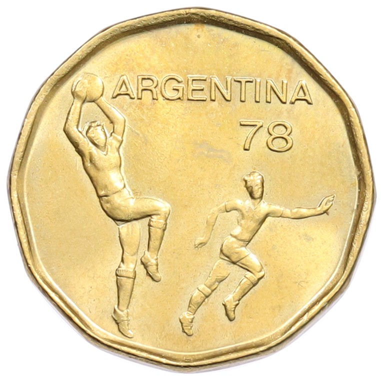 20 песо 1978 года Аргентина «Чемпионат мира по футболу — Аргентина 1978» — Фото №1