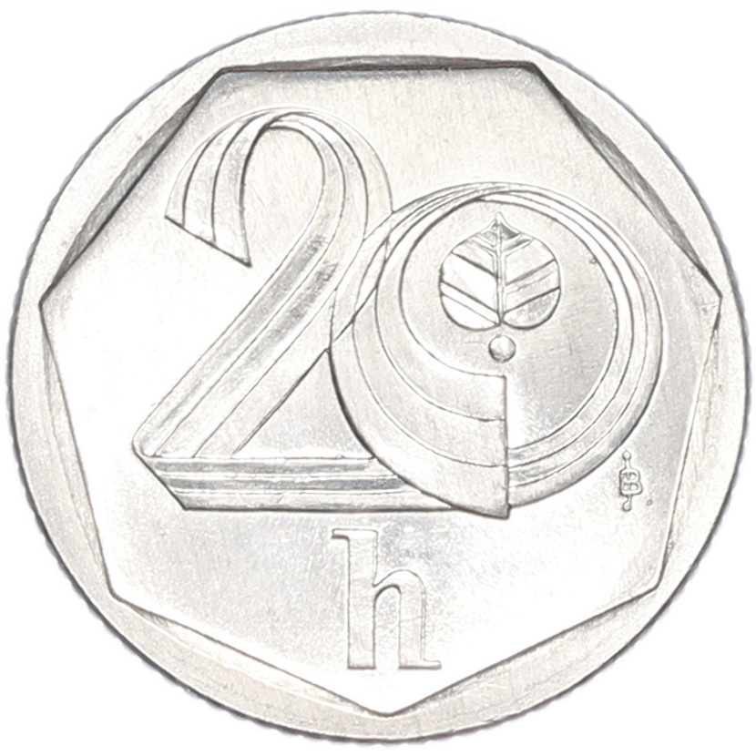 20 геллеров 1998 года Чехия — Фото №1