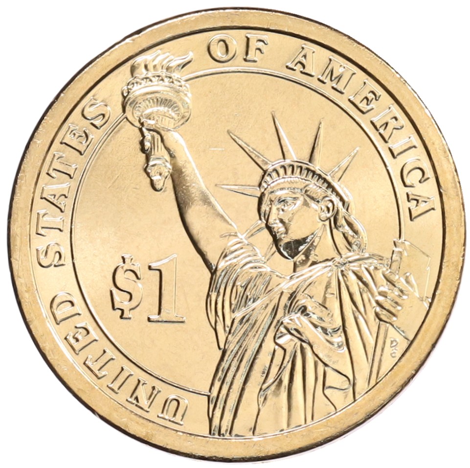1 доллар 2011 года P США «19-й президент США Резерфорд Хейс» — Фото №2