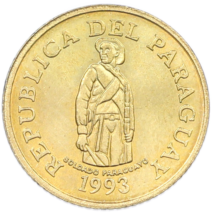 1 гуарани 1993 года Парагвай — Фото №1