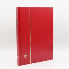 Альбом для марок "Basic" на 32 страницы, Размер А4, Красный. LEUCHTTURM, 319097 — Фото №1