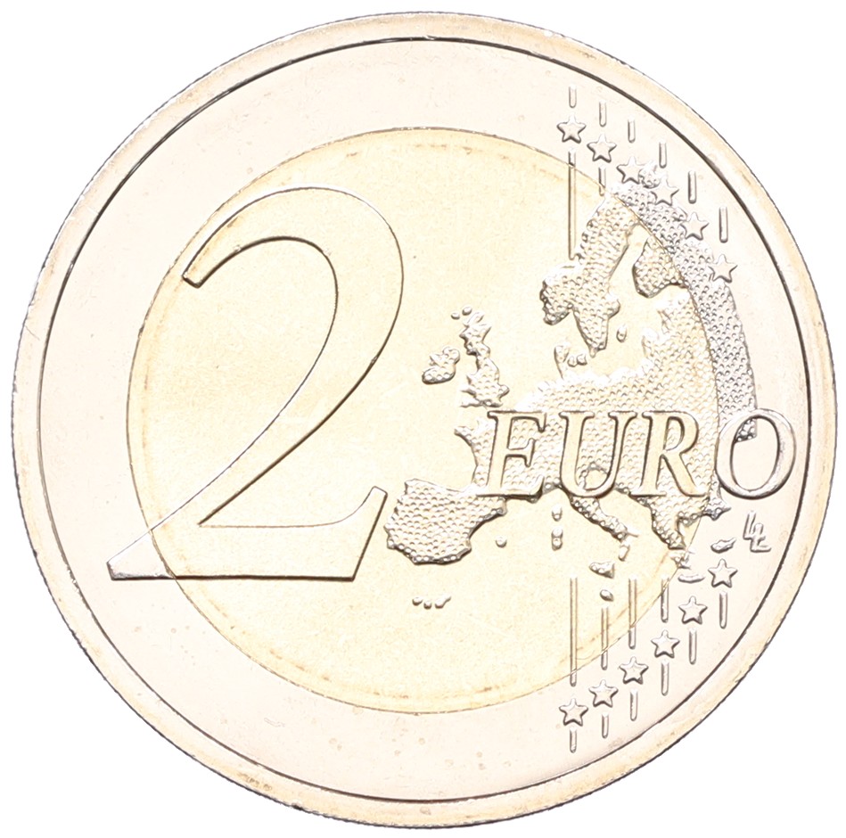 2 евро 2019 года Эстония «150 лет первому Эстонскому празднику песни» — Фото №2