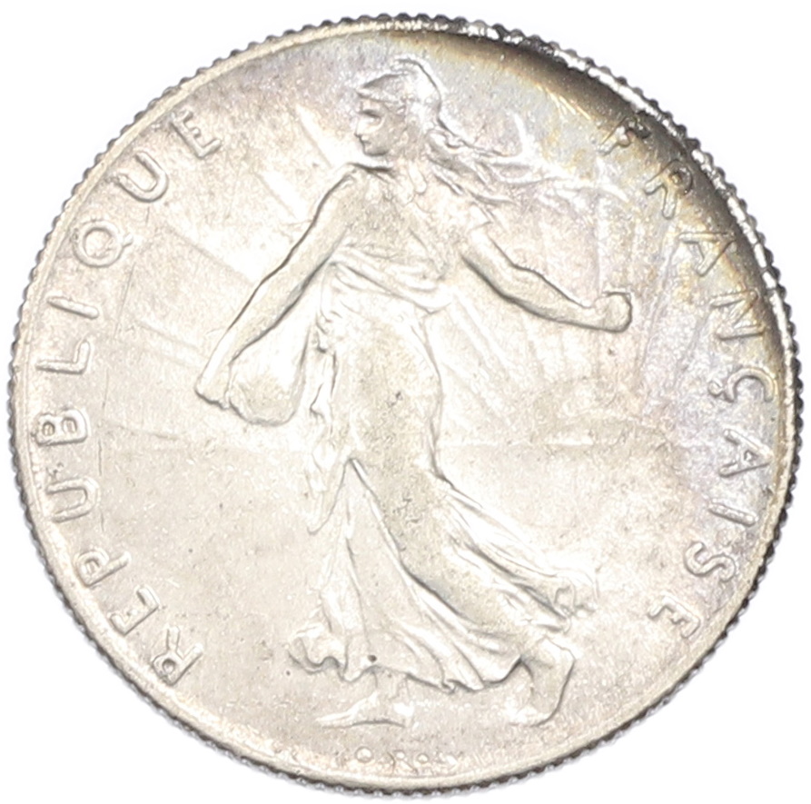 50 сантимов 1912 года Франция — Фото №2