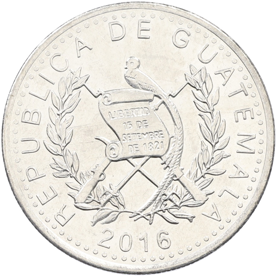 25 сентаво 2016 года Гватемала — Фото №2
