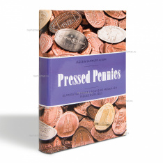 Карманный альбом "PRESSED PENNIES" на 48 ячеек для монет Ø до 33 мм, LEUCHTTURM, 342625 — Фото №1