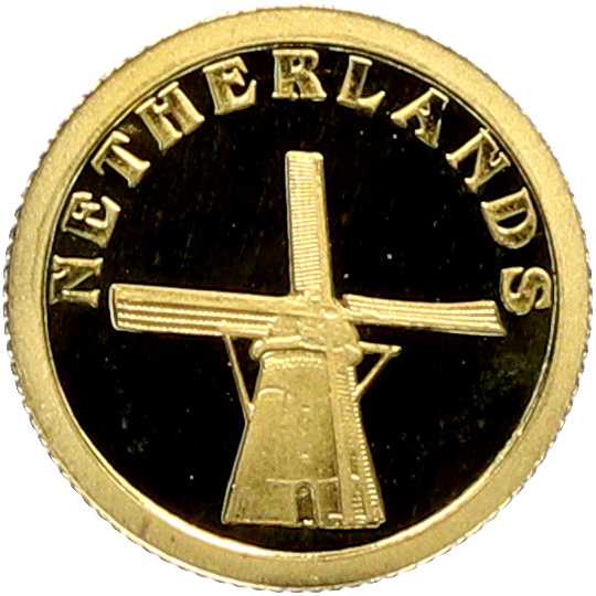 12 долларов 2008 года Либерия «Страны Европы — Нидерланды» — Фото №1