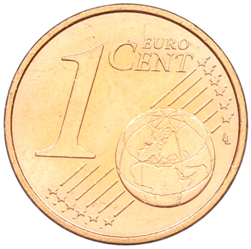 1 евроцент 2001 года Монако — Фото №2