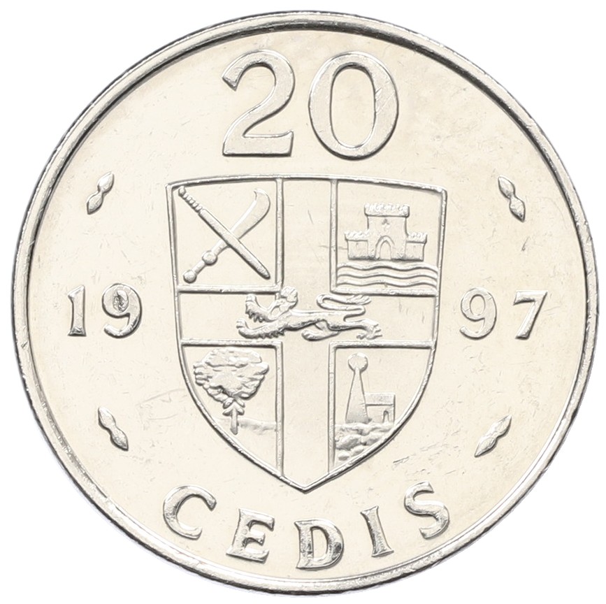 20 седи 1997 года Гана — Фото №1